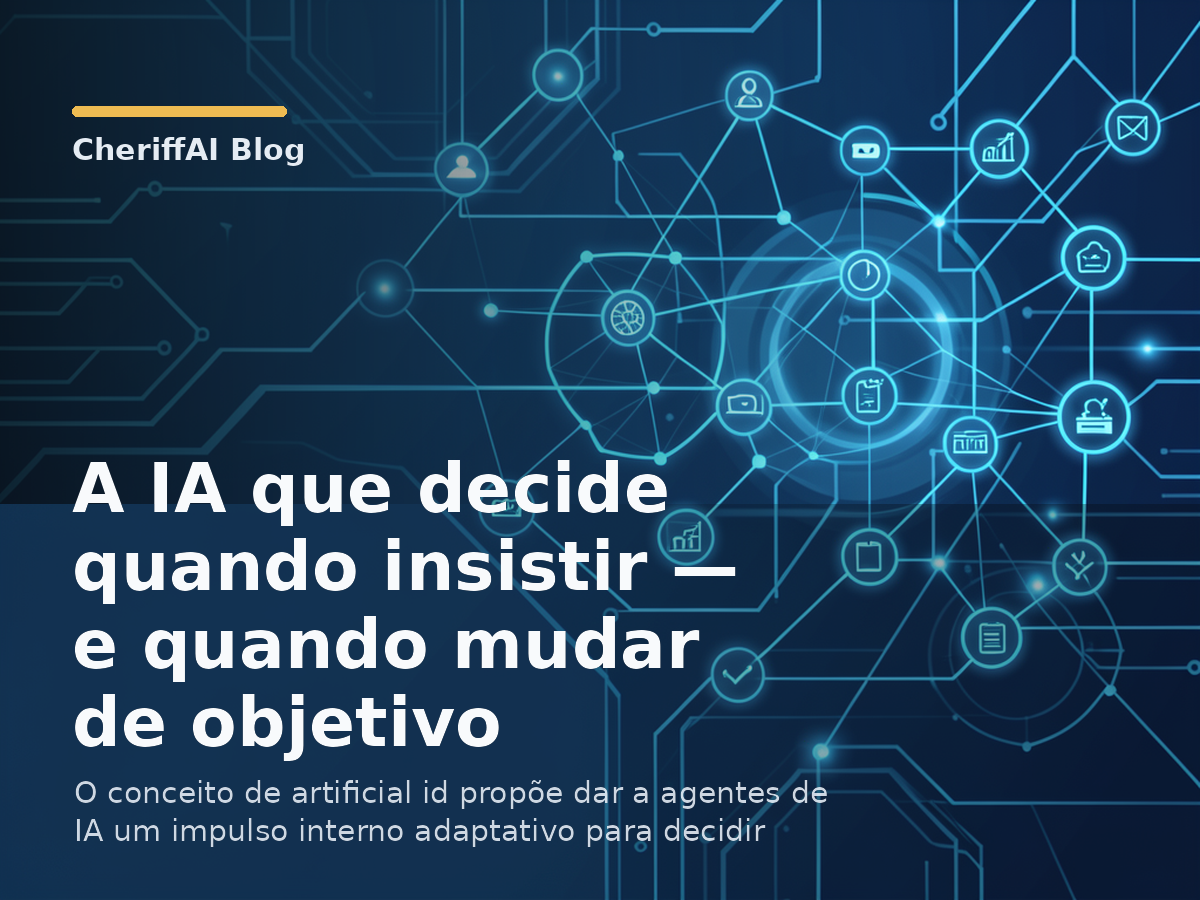 A IA que decide quando insistir — e quando mudar de objetivo