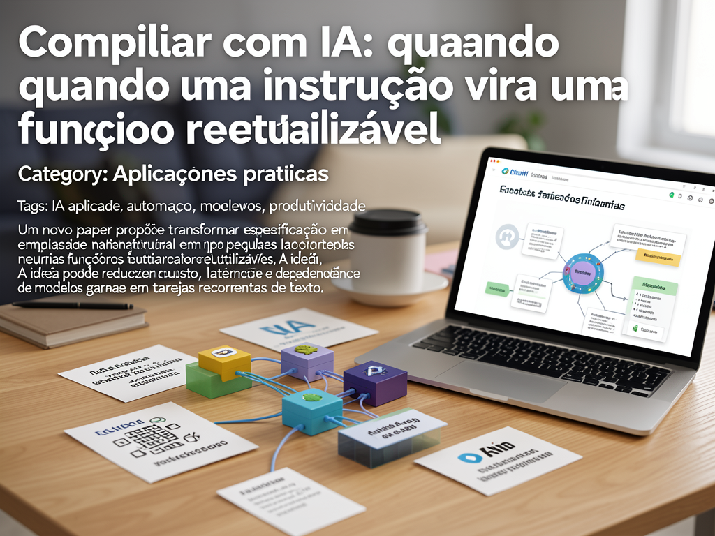 Compilar com IA: quando uma instrução vira uma função reutilizável