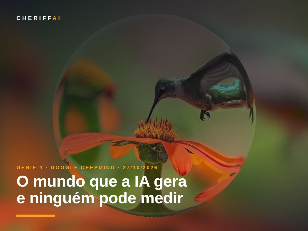 O Google criou um mundo jogável. Você ainda não pode entrar